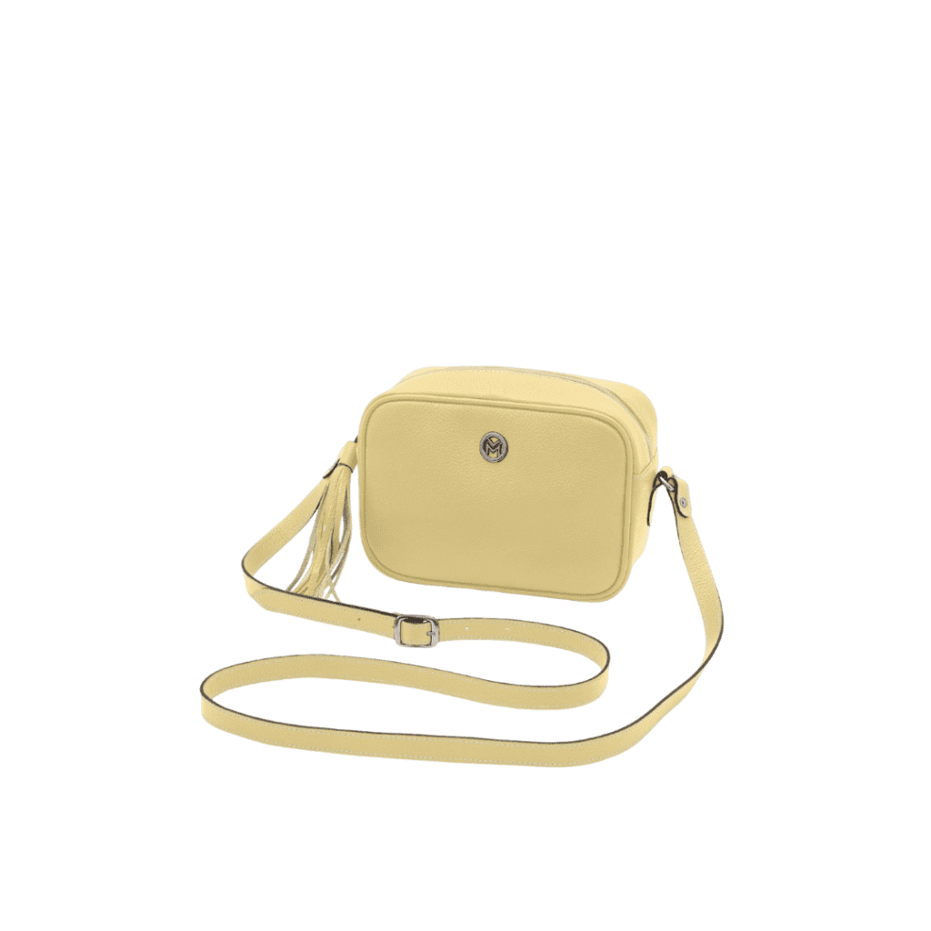 bolsa amarelo manteiga